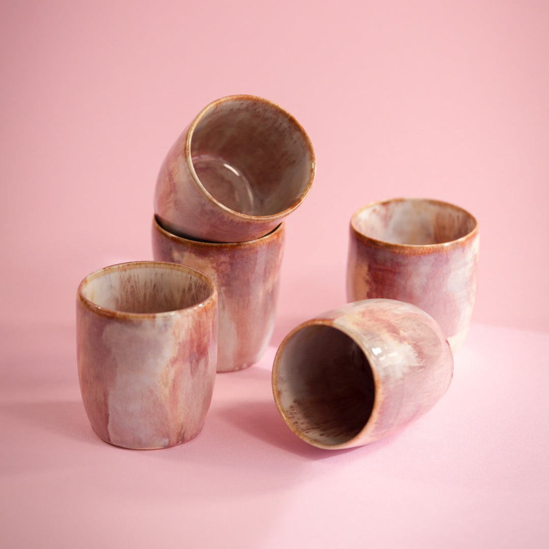 Red marble cup (Classic shape)