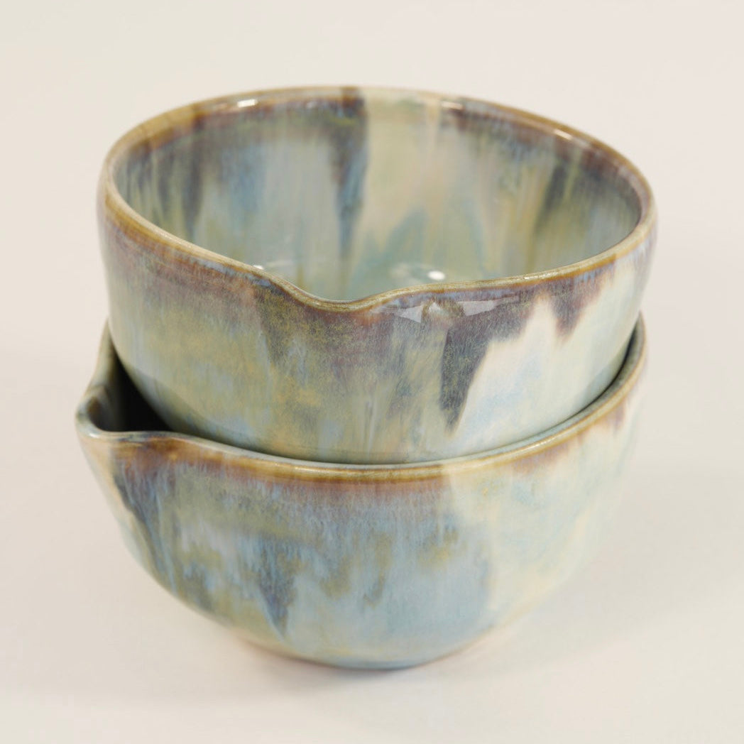 Blue marble Matcha Set