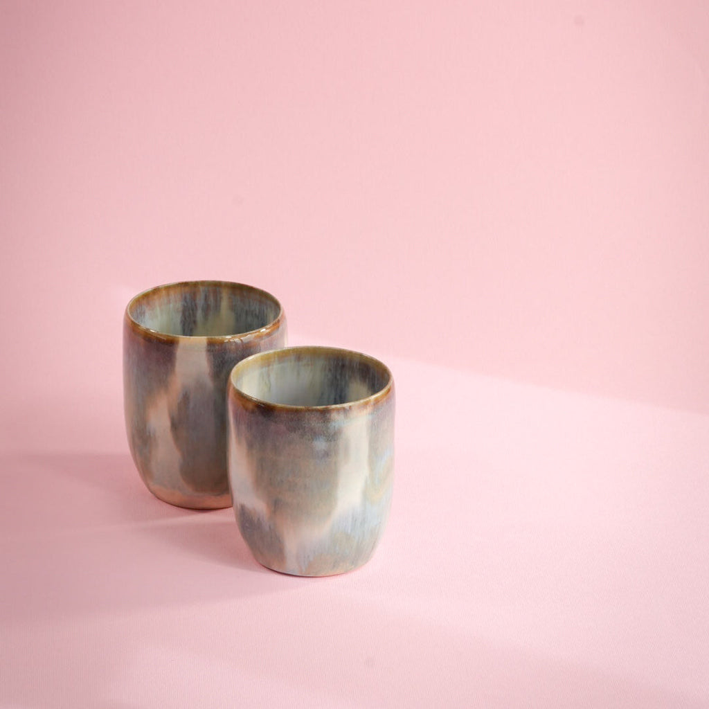 Blue marble cup (Classic shape)