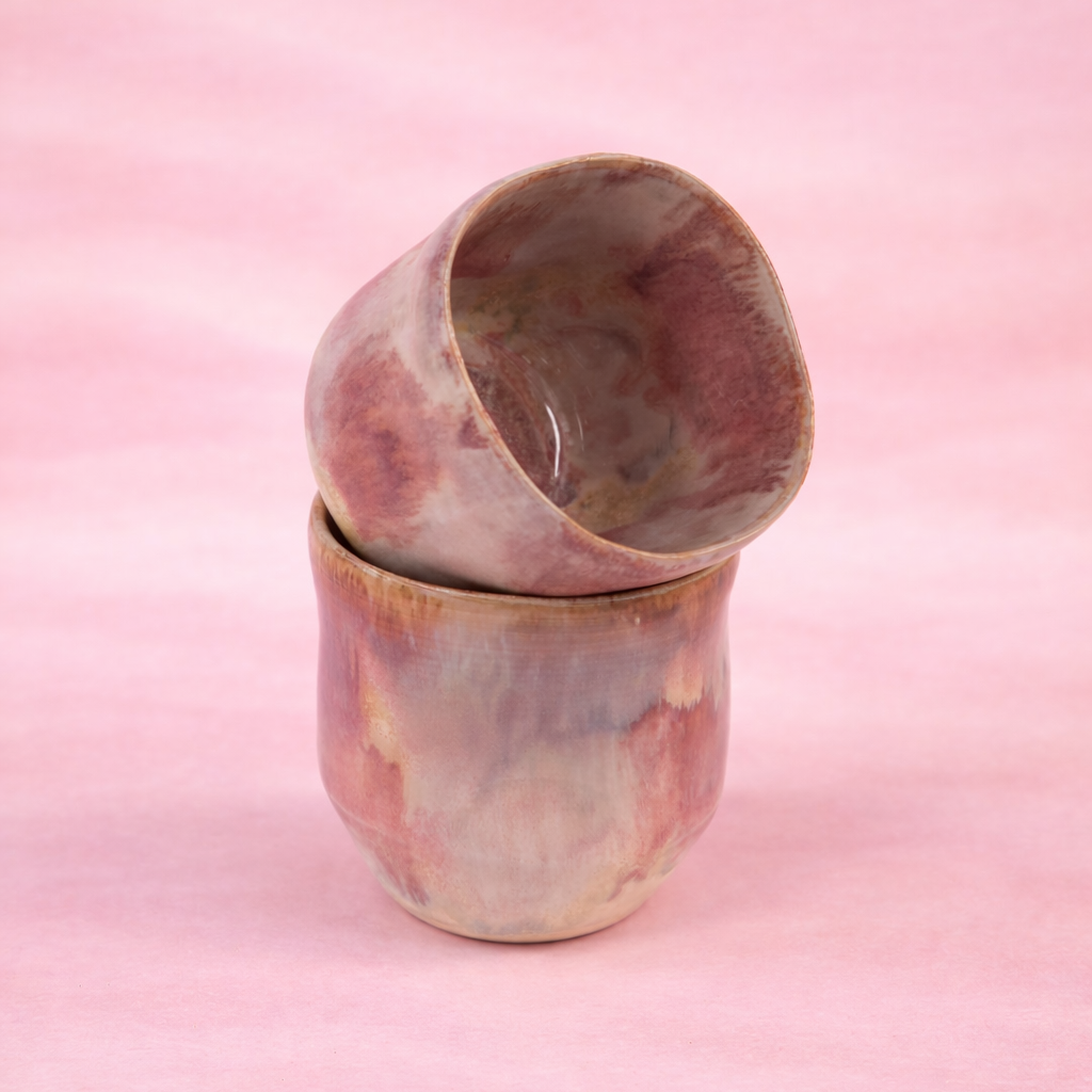 Red marble cup (Thumb Grip Cup)