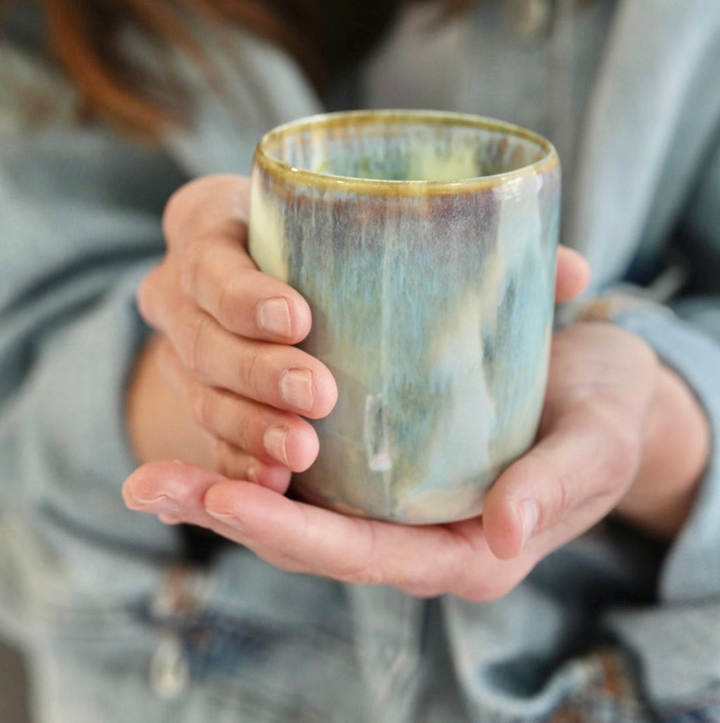 Blue marble cup (Classic shape)