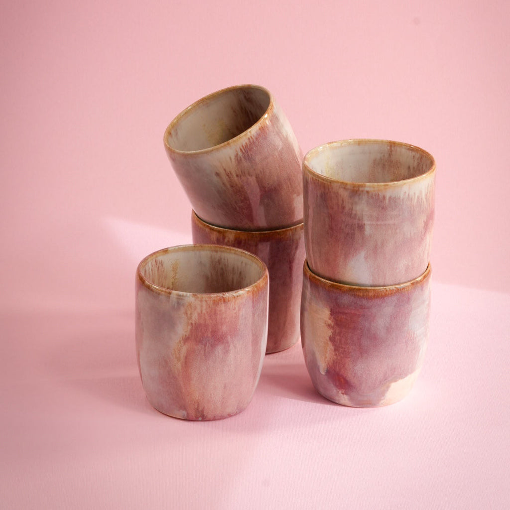 Red marble cup (Classic shape)
