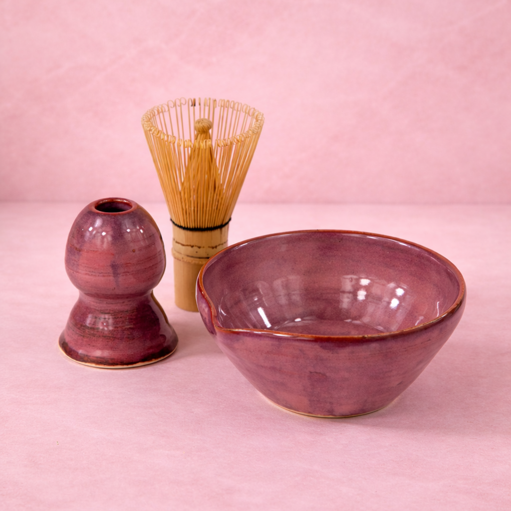 Red flow Matcha set