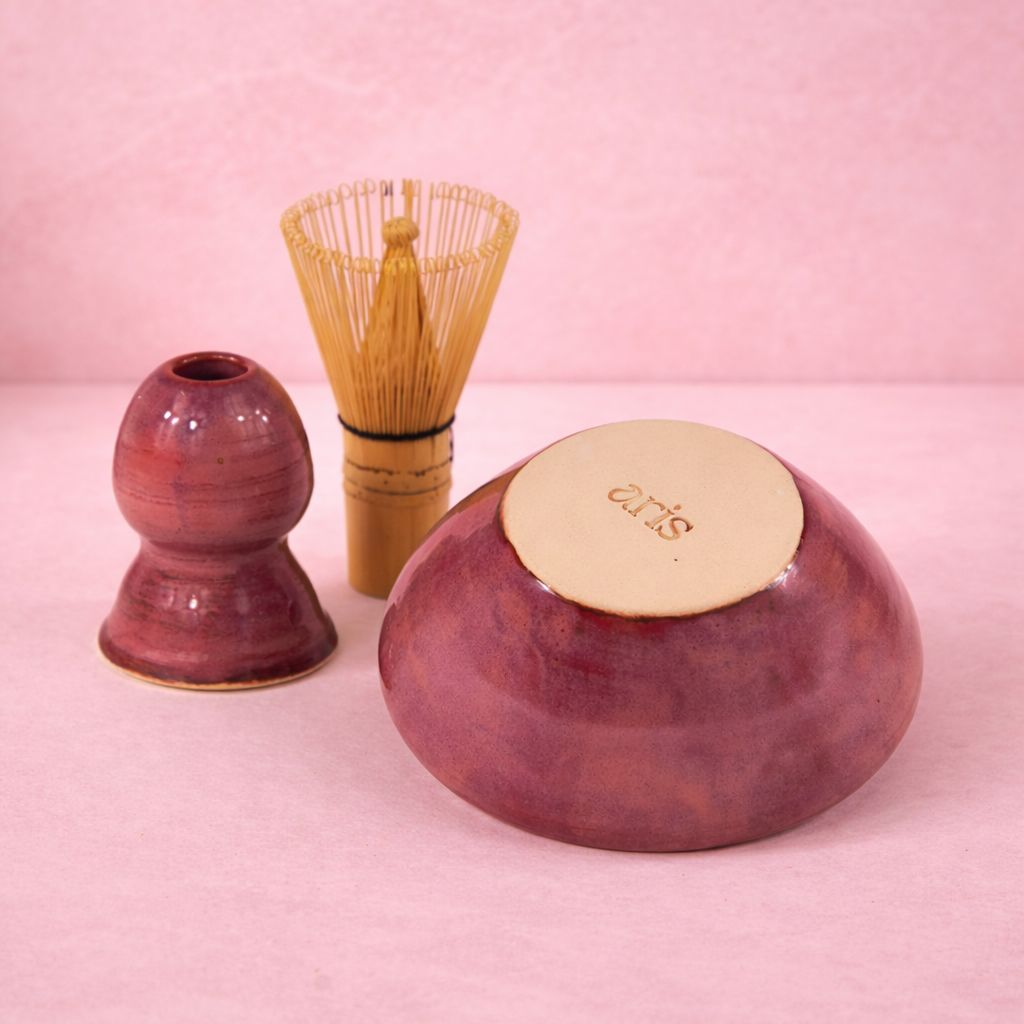 Red flow Matcha set